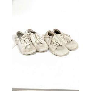 WHITIN W81 W81V2 Barefoot Sneakers White Wide Toe Box Size 38 Women's 2 PC